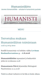 Mobile Screenshot of humanistiliitto.fi